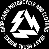 SHOP SAMS MOTORCYCLE AND CLOTHING�EHEAVY METAL WORKS
