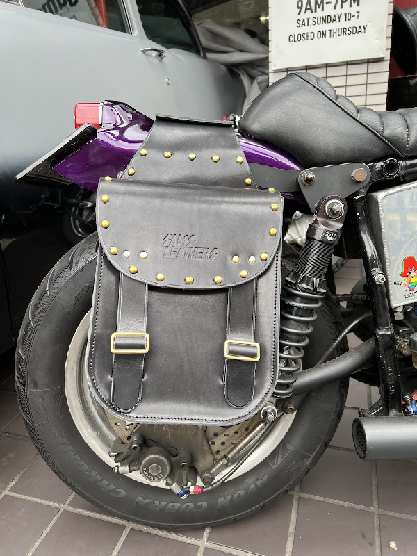SAMS(サムズ) SAMS LEATHERS TOOL BAG　ゴールド金具 SAMS(サムズ) SAMS LEATHERS TOOL BAGゴールド金具
