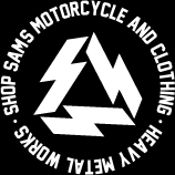 SHOP SAMS MOTORCYCLE AND CLOTHINGEHEAVY METAL WORKS